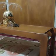 میز تک . عسلی