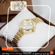 ساعت زنانه طلایی برند