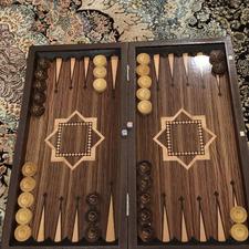 تخته نرد چوبی