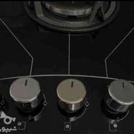 گازصفحه ای شیشه ای 5شعله(2سال ضمانت)(پرداخت درب منزل)