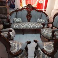 مبل سلطنتی فرحی چوب راش