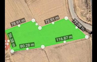 زمین زراعی کشاورزی دیم