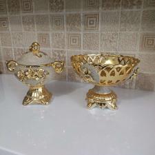 شکلات خوری و میوه خوری نو مناسب هدیه وجهیزیه ب فروش می رسد