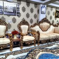 مبلمان سلطنتی کلاسیک پنجه شیری 12نفره مصری نونو