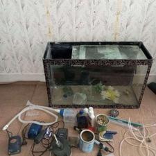 اکواریوم با لوازم
