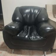 مبل راحتی چرم