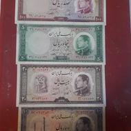 سری 4تایی نیم رخ که 3تا بانکی ویکی در حد بانکی