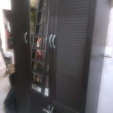 جاکفشی چوب در حدنو چند تا جا داره سالم جا دار