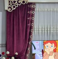 پرده پذیرایی واتاق خواب وآشپزخانه