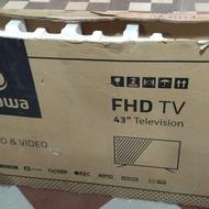 تلویزیون پنل شکسته فریم لس اسنوا SLD-43SA330