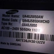 تلویزیون پنل شکسته سامسونگ 48 اینچ ua48j5850aw