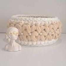 سبد تریکو بافی