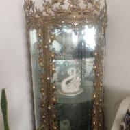 لوستر برنجی به وزن 22ک بوفه برنجی با ساعت ایستاده برنجی