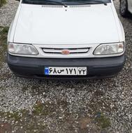 پراید وانت بدون رنگ