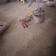 دمبل و هارتل میز پرس معاوضه با ظبط مانیتور خودرو