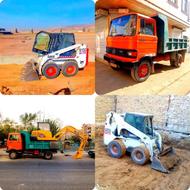 اجاره بابکت مینی بیل پاکت .40وپیکور