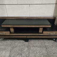 میزتلوزیون در حد نو سه تیکه کاملا سبک قیمت مقطوع