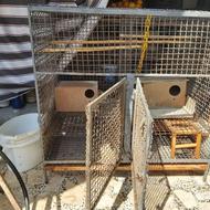 قفس فلزی حیوانات