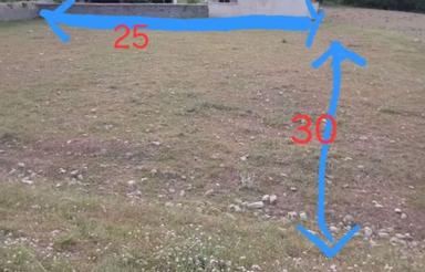 زمین واقع در روستای ایول