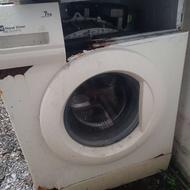 ماشین لباسشویی با موتور کره اصل سالم برد سالم و پمپ سالم