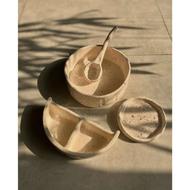 سرویس 5 پارچه غذاخوری دست ساز دیما سرام