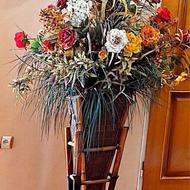 گل مصنوعی گلدان