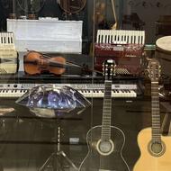 آکاردئون گیتار هنگدرام پیانو کیبورد