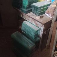 شیشه دو میل جهت تزیینات قاب