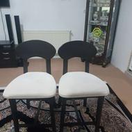 دو عدد صندلی کانتر