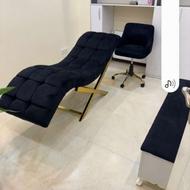 تخت مژه با ست صندلی و مبل انتظار