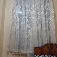 پرده گیپور سفید