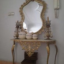 اینه شمعدان کنسول برنجی لباس مجلسی