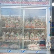 یخچال مرغی دوطرف نما چهار درب