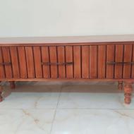 میز تلویزیون چوبی