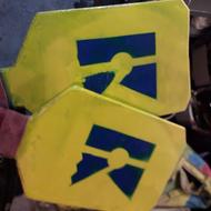 راکت پیکلبال چوبی و تور