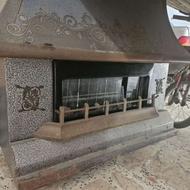 بخاری شومینه ای گازسوز ایران شرق