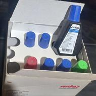 هفت عدد جوهر با کیفیت آبی ، قرمز و سبز