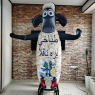 پرچم ساحلی و عروسک هوا رقصان