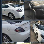 معاوضه با ملک هیوندا کوپه سفید بدون رنگ 2008