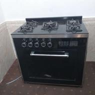 اجاق گاز طرح فر کاملا سالم