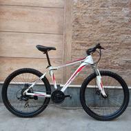 دوچرخه مارک معروف فلش تموم الومینیوم سایز26ترمزدیسکی