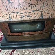 بخاری گازی طرح شومینه