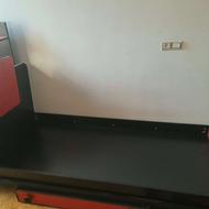 فروش تخت یک نفره کمد و میز کامپیوتر