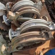 شیر 14 اینچ استیل پروانه ای