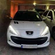 پژو 207 اتومات سفید