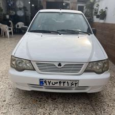 پراید 132 بدون رنگ سفید 1390