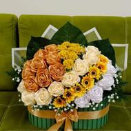 گل ربانی رز 22عددی