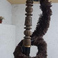 قلیان تنه چوبی