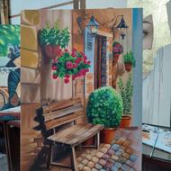 تابلو نقاشی رنگ روغن