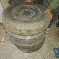 لاستیک نیسان چهار حلقه رینگ نوار تویوب